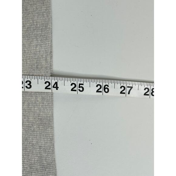 Vineyard Vines Gray 1/4 Zip Sweatshirt Pink Logo Patch High Neck Outdoors XS - Picture 9 of 10